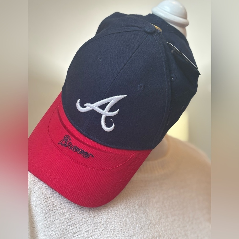 NWT Napa Atlanta Braves Baseball Cap Hat. Sunglasses Notch | Unisex | MLB |